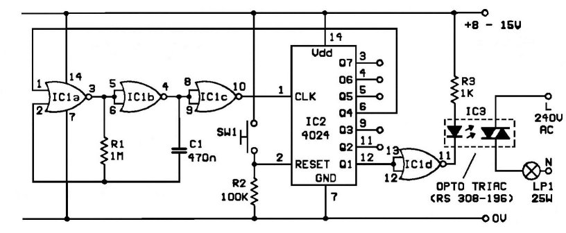 Doorbell Circuit Diagram