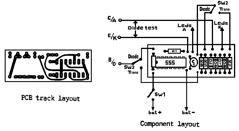 PCB Track layout & Component Layout