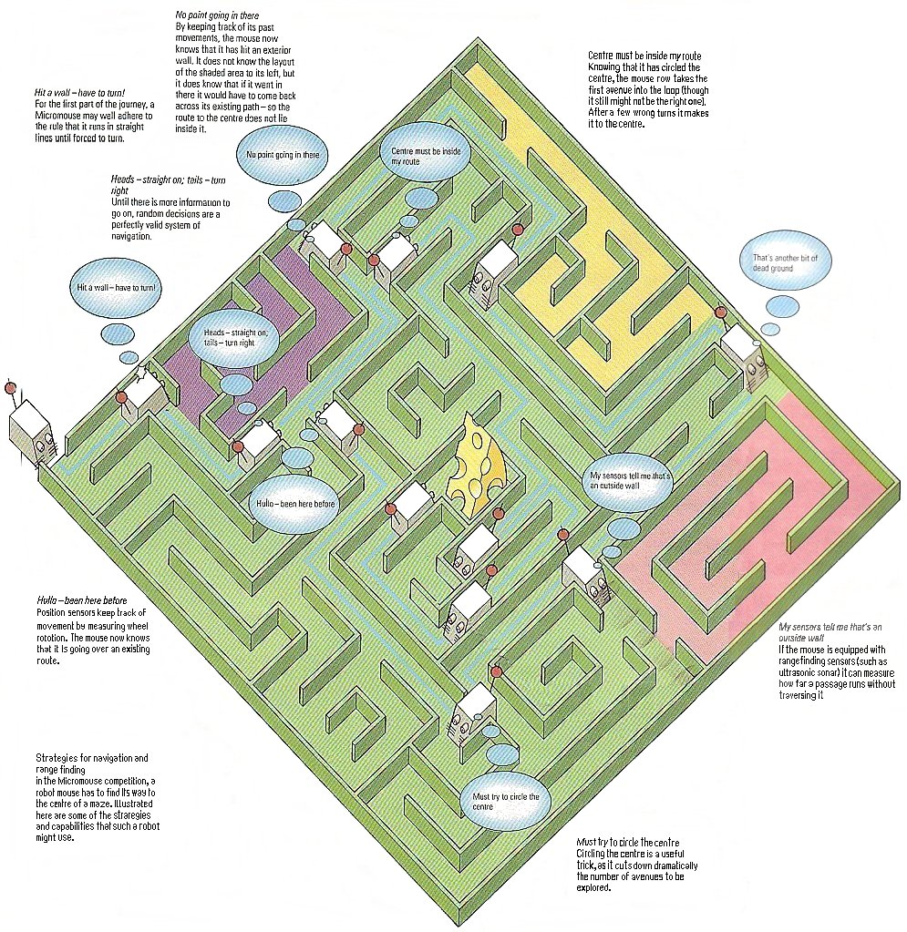 Micromouse Maze Picture